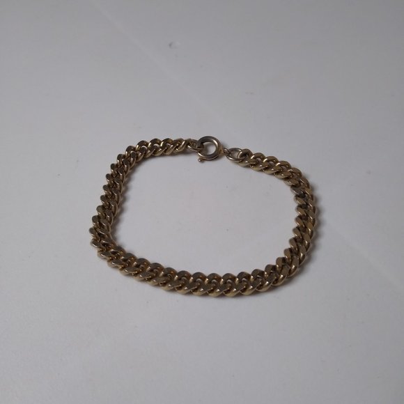 Vintage Small Metal Bracelet Made In Germany 7.25 Inches - Picture 6 of 10